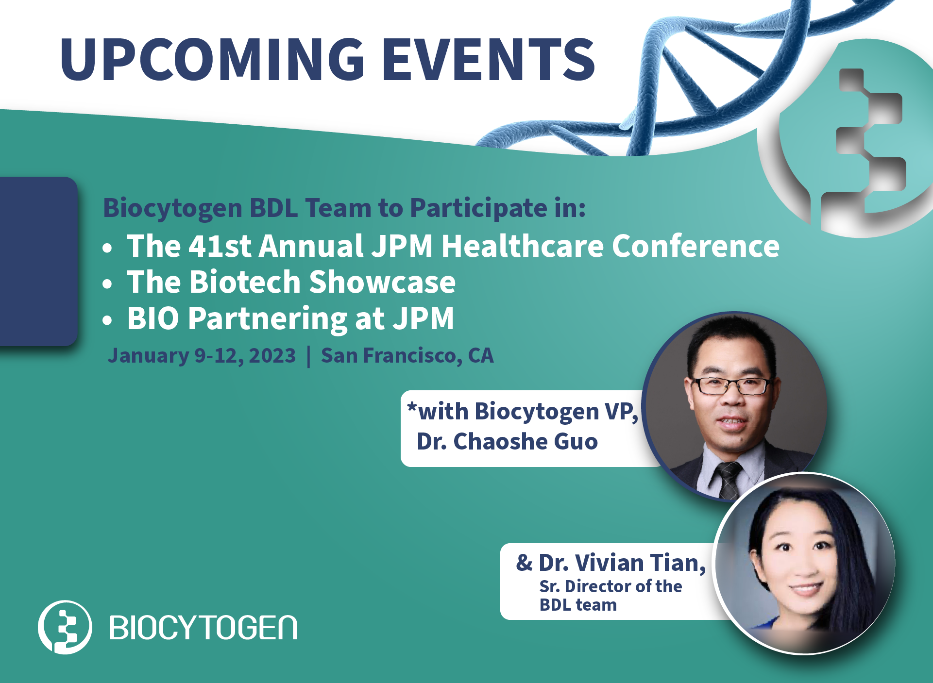 Biocytogen BDL Team to Participate in the 41st Annual JPM Healthcare ...
