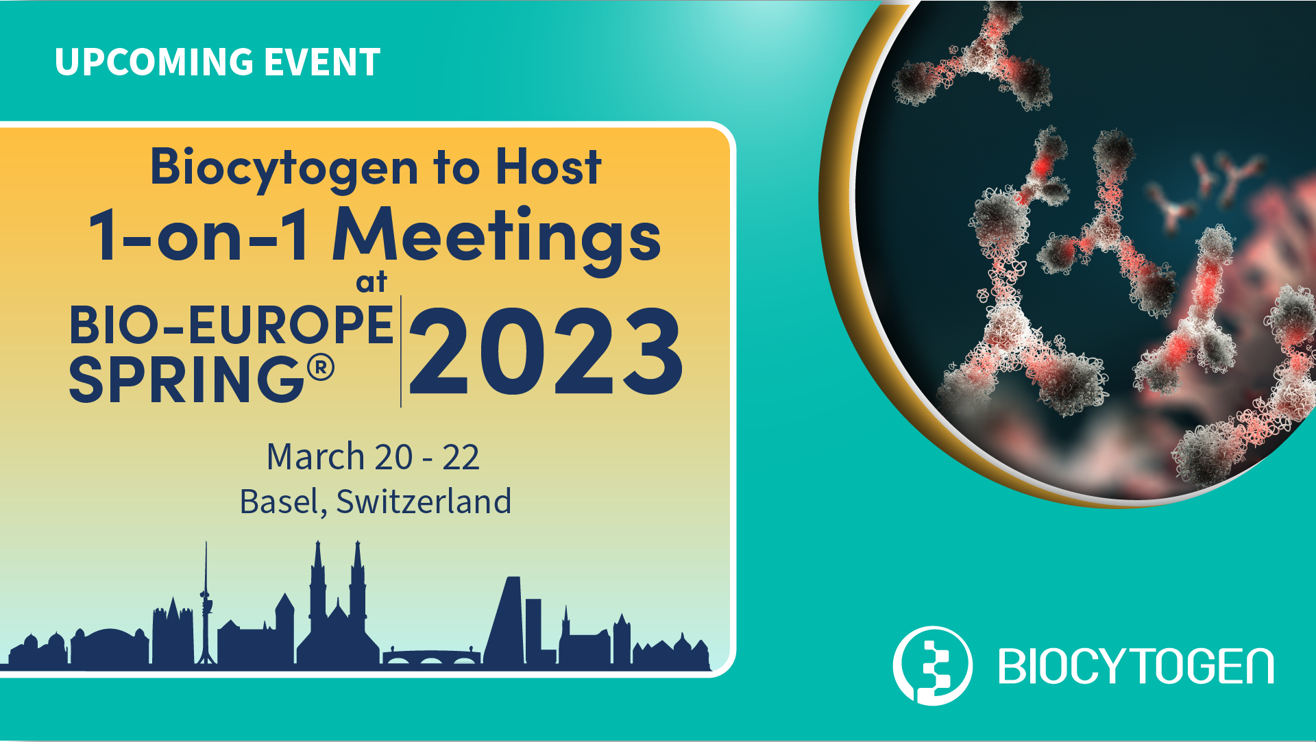 Biocytogen to Host 1on1 Meetings at BIOEUROPE SPRING® 2023 Biocytogen