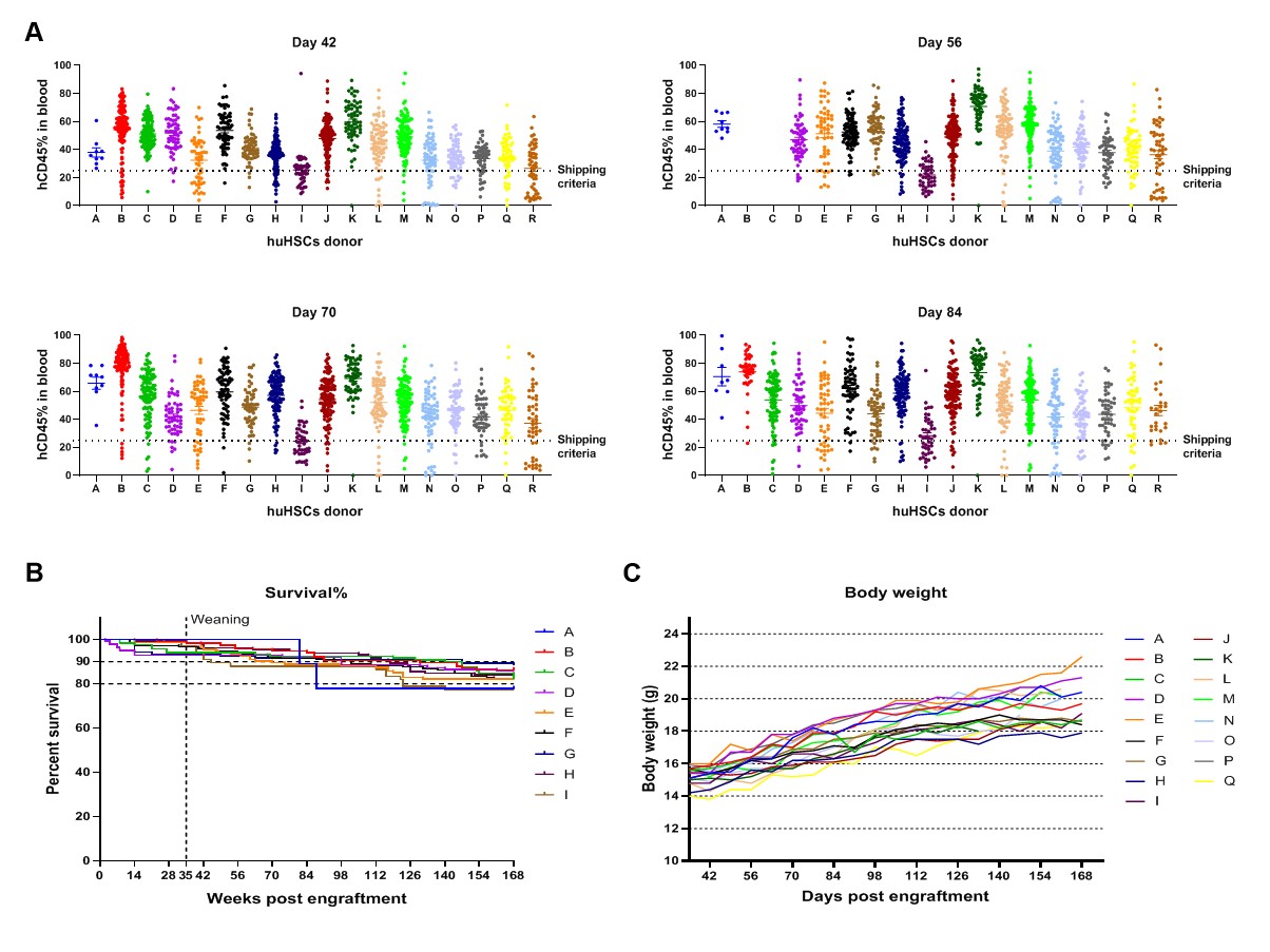 HuHSC-B-NDG HIL15 Mice - Biocytogen