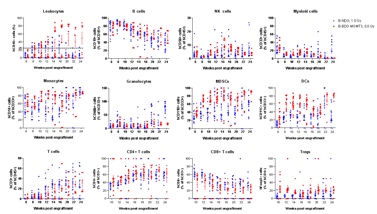 HuHSC-B-NDG MGMT3 Mice - Biocytogen